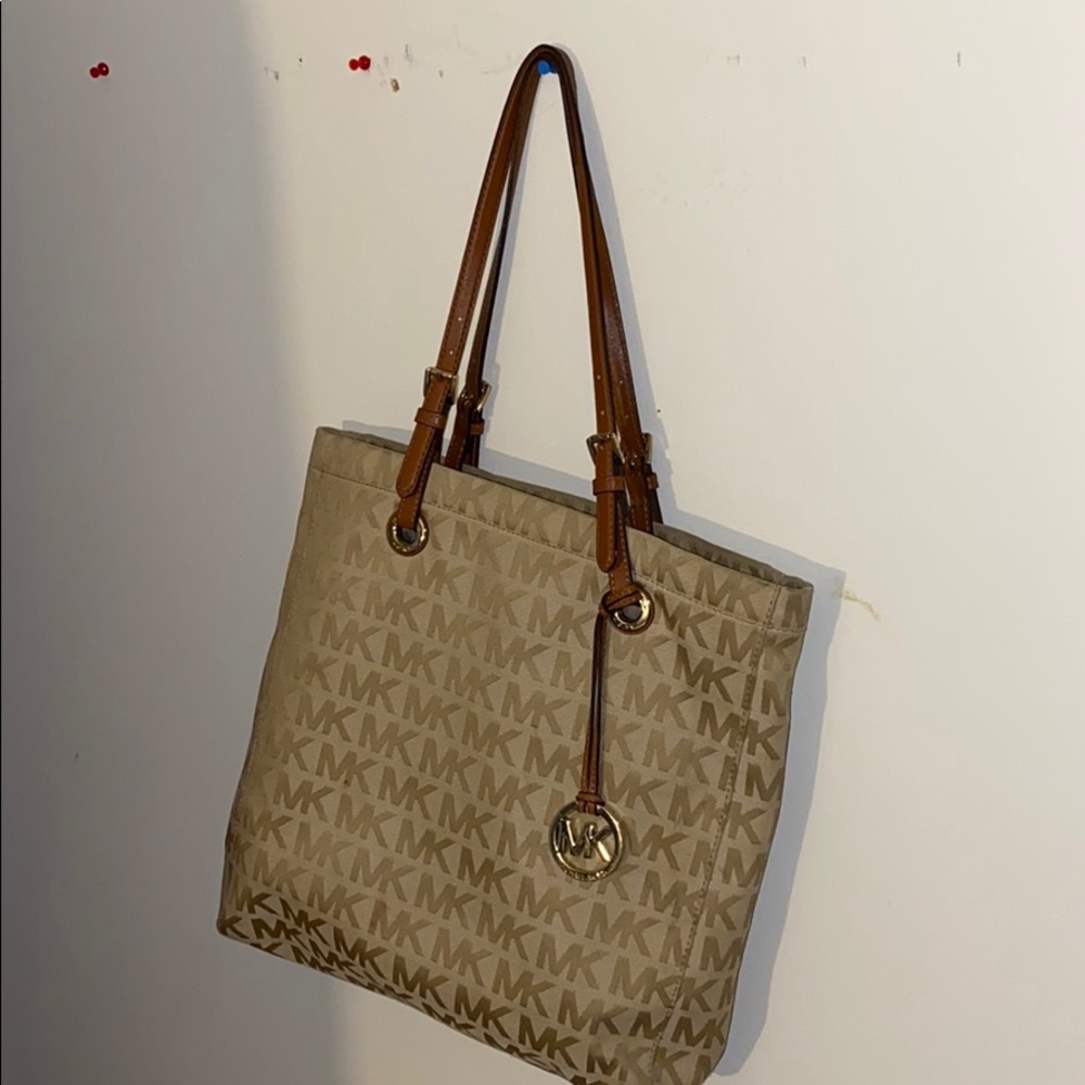 MK Beige Tote